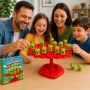 Ver imagem 6 de Jogo Infantil Mesa Equilibrio Arvore Sapo 53 Pecas Tabuleiro Interativo Roleta Prenda Empilhar Sapin