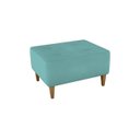 Ver imagem 2 de Kit 2 Puff Decorativo Piva Suede Azul Bebe