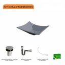 Ver imagem 3 de Kit Cuba L38 C/válvula Click 1"b (2,6cm) + Sifão Cromado + Flexível Compace
