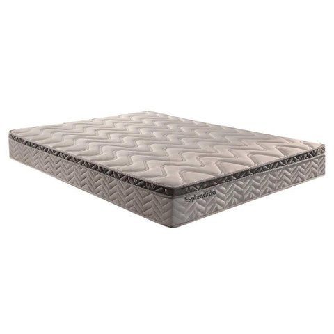 Colchão Queen Paropas Molas Ensacadas MasterPocket Esplêndido Gray Euro Pillow (158x198x26) - 