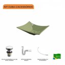 Ver imagem 3 de Kit Cuba L38 C/válvula Click 1"g + Sifão Pvc + Flexível Compace