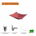 Ver imagem 3 de Kit Cuba L38 C/válvula Click 1"g + Sifão Cromado + Flexível Compace