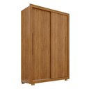 Ver imagem 1 de Guarda Roupa Casal Luna 2 Portas de Correr 2 Gavetas MDF-MDP Cinamomo Luna 126.5cm