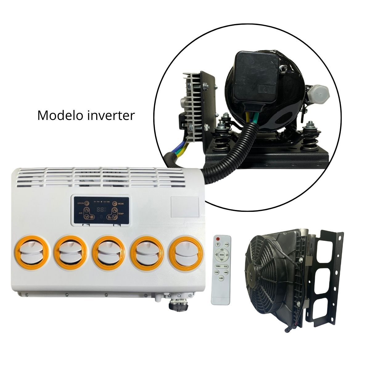 Ar Condicionado Clean Inverter 12v Stonni