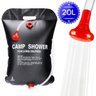 Chuveiro Ducha Portátil 20 Litros Lorben Camping Acampamento Aquecimento Solar Água Quente ou Fria - 1
