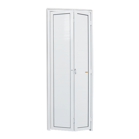 Porta Alumínio Camarão Lambril e.L25 Branco 70 Brimak