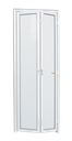Ver imagem 1 de Porta Alumínio Camarão Lambril e.L25 Branco 70 Brimak
