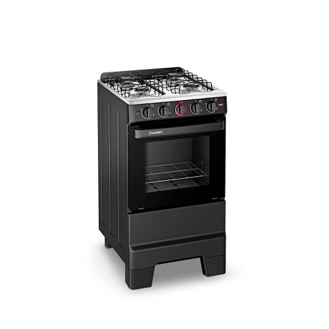 Fogão Esmaltec Ideal Super 4 Bocas com Mesa em Inox