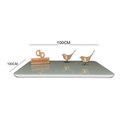 Ver imagem 2 de Somente Tampo Quadrado Laqueado com Vidro 100cm Off White