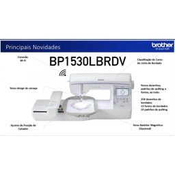Máquina de Bordar Brother Bp1530l + 700 Mil Matrizes Vialink - 1