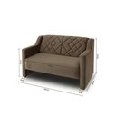 Ver imagem 2 de Sofá Ios 2 lugares 120cm