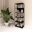 Ver imagem 1 de Estante Industrial em Metal 173cm com 5 Prateleiras Preto F5 Cor:preto
