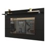 Painel de Tv Dubai 50" c/ Led Preto Sala Moderna - 2