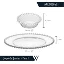 Ver imagem 3 de Jogo de Jantar 20 Pcs Pearl Cristal