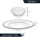 Ver imagem 3 de Jogo de Jantar 20 Pcs Pearl Cristal