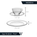 Ver imagem 2 de Jogo de Jantar 20 Pcs Pearl Cristal