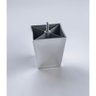 Kit 8 Pés Topázio Cromado 9 Cm Trapézio P- Sofa Rack Puff - 5