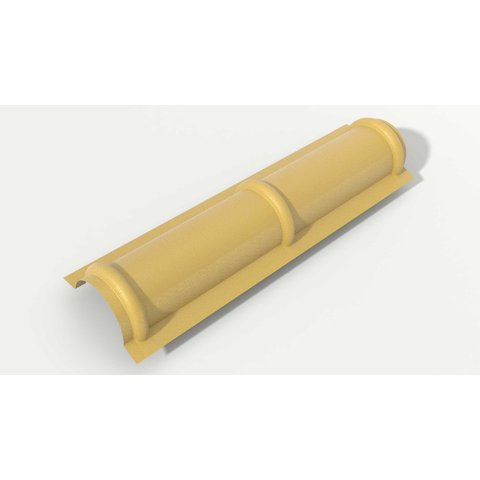 Cumeeira Lateral Lisa Plan Marfim