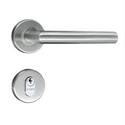 Fechadura Externa Silvana 5500 Florença 55mm - Inox Escovado - 1