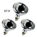 Ver imagem 1 de 3 Lampada Secagem Infravermelha 250w 220v E27 Estufa Pintura