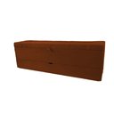 Ver imagem 2 de Recamier Puff Baú Sapateira com Gaveta 1,58 Cm para Cama Box Queen Size - Terracota