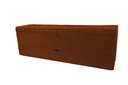 Ver imagem 2 de Recamier Puff Baú Sapateira com Gaveta 1,58 Cm para Cama Box Queen Size - Terracota