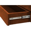 Ver imagem 3 de Recamier Puff Baú Sapateira com Gaveta 1,58 Cm para Cama Box Queen Size - Terracota