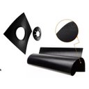 Ver imagem 1 de Forro Protetor de Fogão a Gás Reutilizado Cor Preta