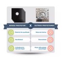 Ver imagem 4 de Forro Protetor de Fogão a Gás Reutilizado Cor Preta