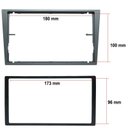 Ver imagem 2 de Moldura Painel 2 Din Dvd Corsa 2002 à 2014 Meriva Montana Vectra Grafite S/M 02/14 GRAFITE