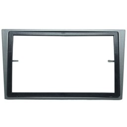 Moldura Painel 2 Din Dvd Corsa 2002 à 2014 Meriva Montana Vectra Grafite S/M 02/14 GRAFITE - 5