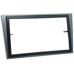 Moldura Painel 2 Din Dvd Corsa 2002 à 2014 Meriva Montana Vectra Grafite S/M 02/14 GRAFITE - 1