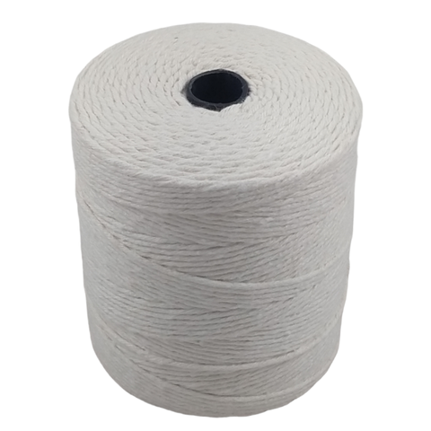 Barbante 100% Algodão 4/8 Escolar Artesanato Rolo de 300m