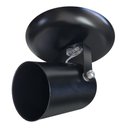 Ver imagem 3 de Spot Para 01 Lâmpada Preto - Gira 360 Graus Ideal para Corredor, lavabo, quintal, banheiro, Cozinha