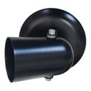 Ver imagem 2 de Spot Para 01 Lâmpada Preto - Gira 360 Graus Ideal para Corredor, lavabo, quintal, banheiro, Cozinha