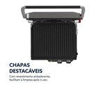Ver imagem 2 de Grill Elétrico Multiuso Oster 1500W Cinza 110V