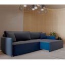 Ver imagem 1 de Sofá Retrátil e Reclinável 3 Lugares 232cm Home