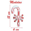 Ver imagem 4 de Kit 12 Enfeites Pendentes Rosa para Árvore de Natal
