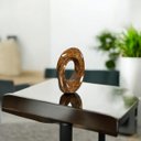 Ver mais imagens de Enfeite Decorativo de Mesa Escultura de Cerâmica Atenas Marrom Petra Joelma Decorações