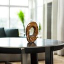 Ver imagem 7 de Enfeite Decorativo de Mesa Escultura de Cerâmica Atenas Marrom Petra Joelma Decorações