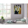 Quadro Pintura Tela personalizada emoldurado rainha pet 5194: 90cm (A) x 110cm (L) - 1