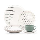 Ver imagem 1 de Aparelho de Jantar e Chá 20 Peças Oxford Flat Samambaia