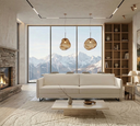Ver imagem 1 de Sofá 4 Lugares Live Living Contemporâneo