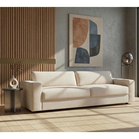 Sofá Living 4 Lugares 240 Living Contemporâneo