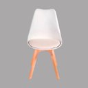 Ver imagem 7 de Kit 4 Cadeiras Leda Charles Eames Eiffel Branco Polipropileno Cozinha Área de Lazer Recepção