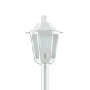 Ver imagem 3 de Poste Branco 171cm Alumínio Luminária Grega de Piso Externa E27 Termoplástico Lente Fosca Dital