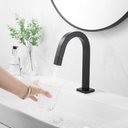 Ver imagem 6 de Torneira Lavatório Luxo Link Quadrada com Bico Acionador Preto Fosco 1/4 de Volta Concept Metais 910