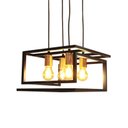 Ver imagem 3 de Pendente Infinity Preto com Acabamento cor Cobre para 4 Lâmpadas E-27 - PDINFINITY35-PT