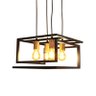 Pendente Infinity Preto com Acabamento cor Cobre para 4 Lâmpadas E-27 - PDINFINITY35-PT - 3