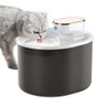 Bebedouro Fonte de Agua Gato Pet Cachorro Caes 3 Litros Sensor Presença Usb Bateria Recarregavel Ani - 6
